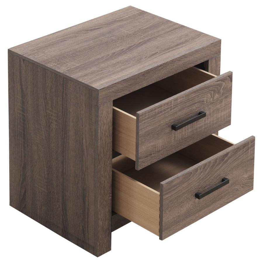 Brantford 4-piece Queen Bedroom Set Barrel Oak view 13