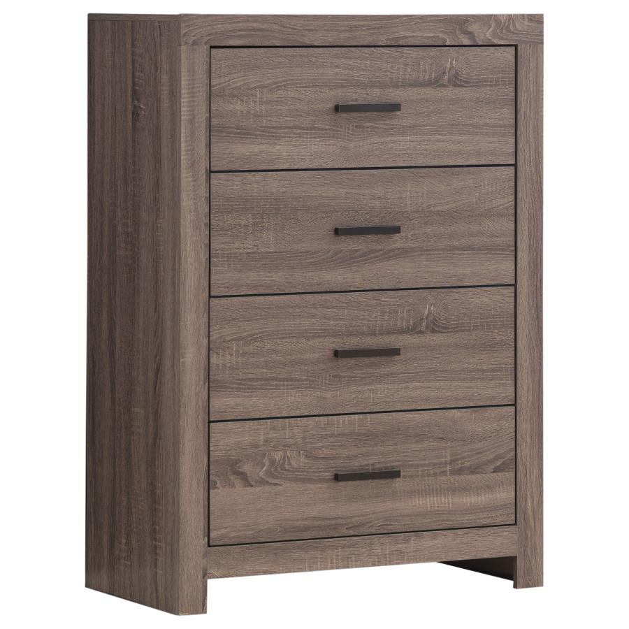 Brantford 5-piece Queen Bedroom Set Barrel Oak view 11