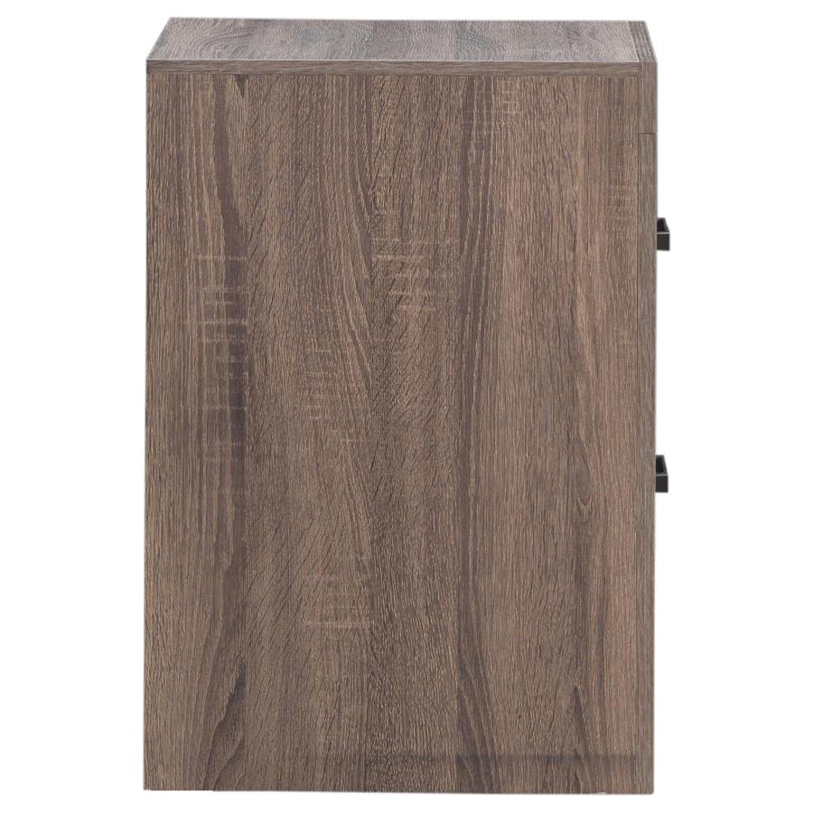 Brantford 2-drawer Nightstand Barrel Oak view 9