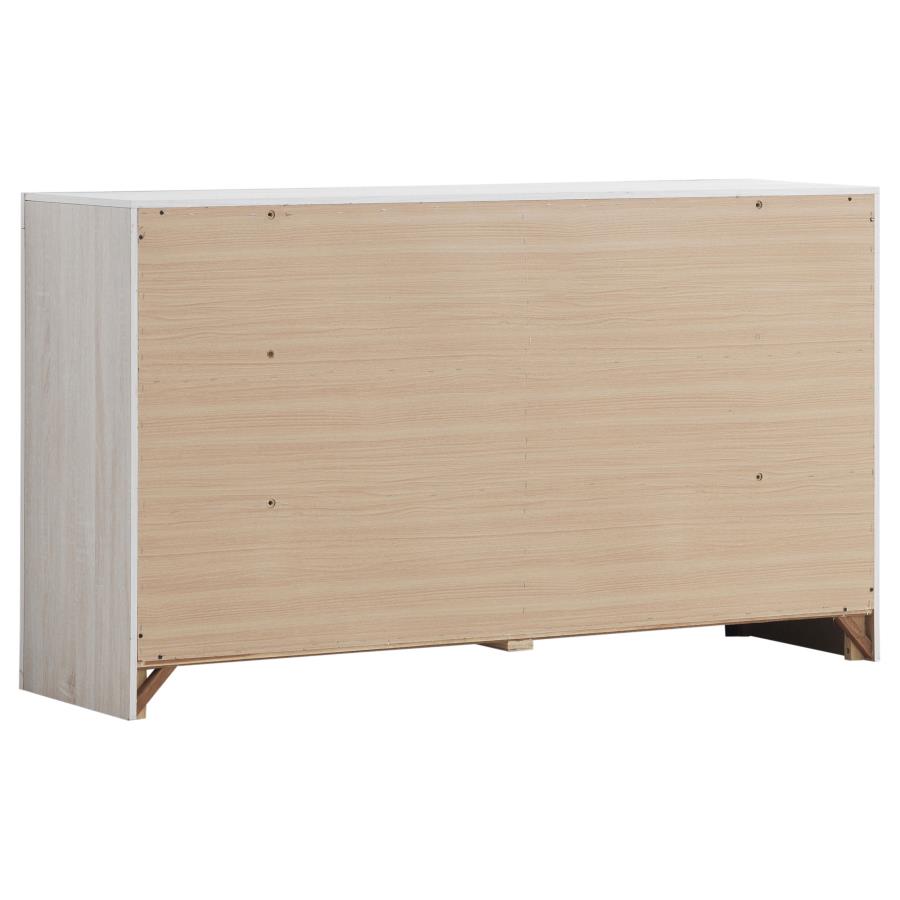 Brantford 5-piece Queen Bedroom Set Coastal White view 8