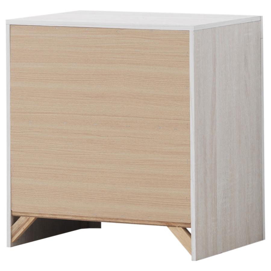 Brantford 2-drawer Nightstand Coastal White view 8