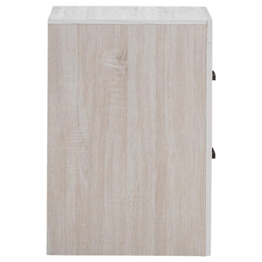 Brantford 2-drawer Nightstand Coastal White view 9