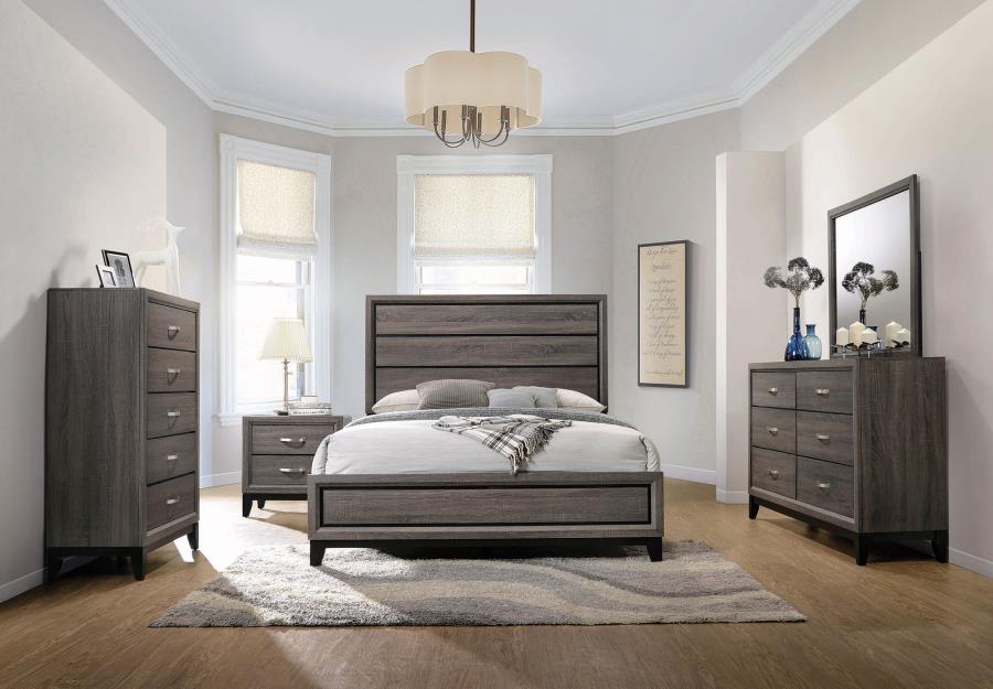 Watson 6-drawer Dresser Grey Oak view 13