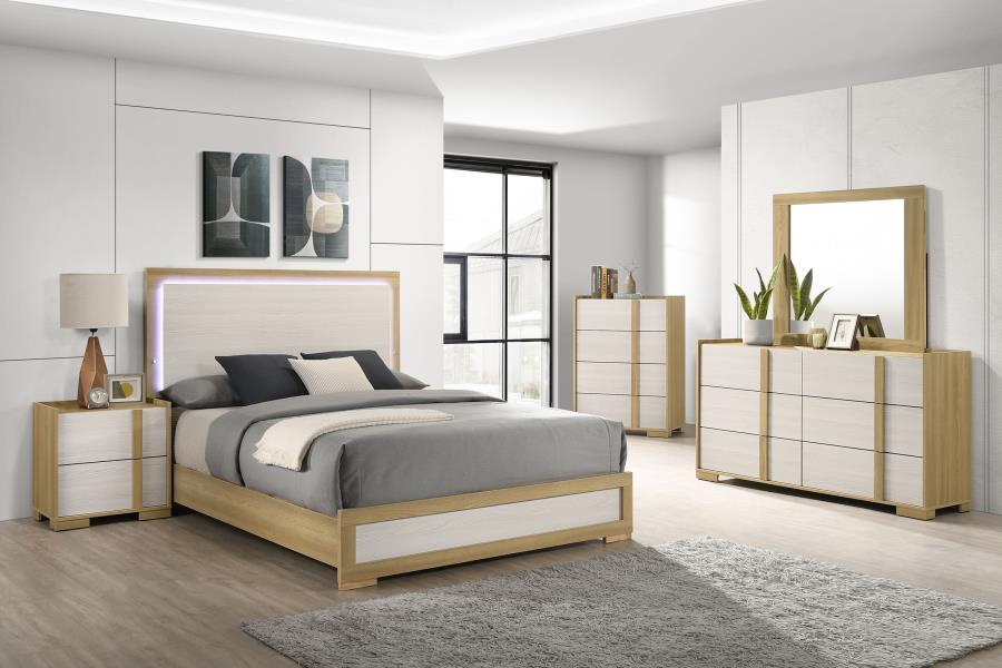 Hyland 6-drawer Dresser Natural view 15