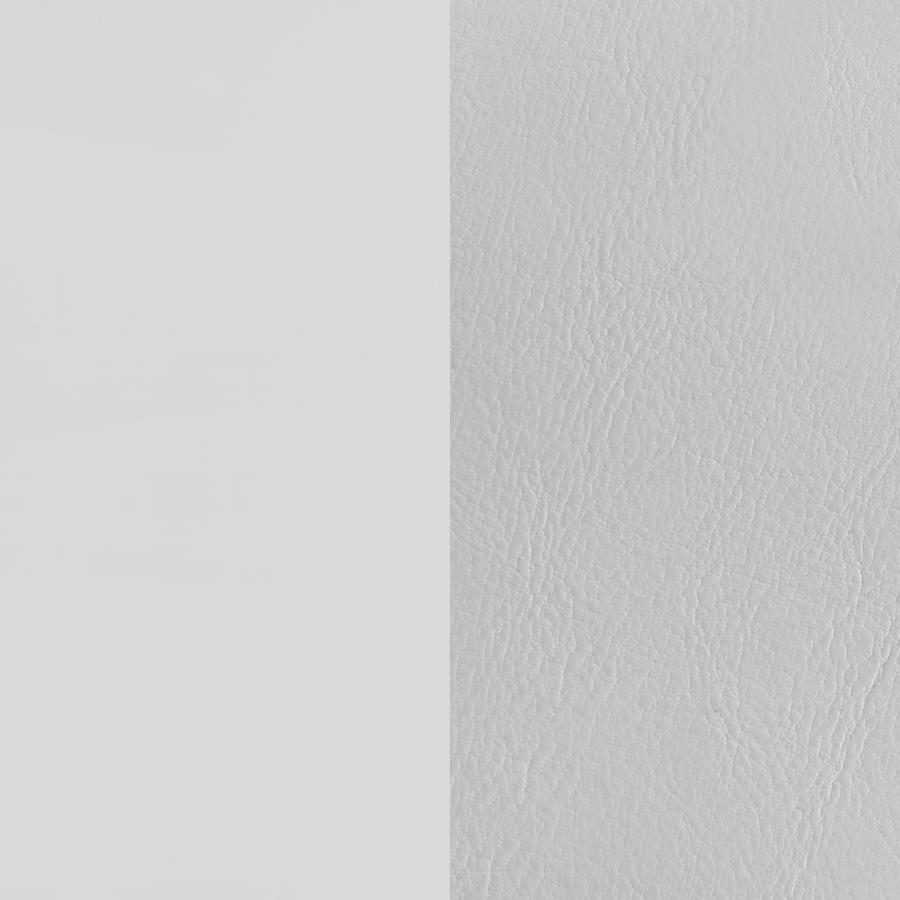 Cassia Queen LED Panel Bed White High Gloss view 10