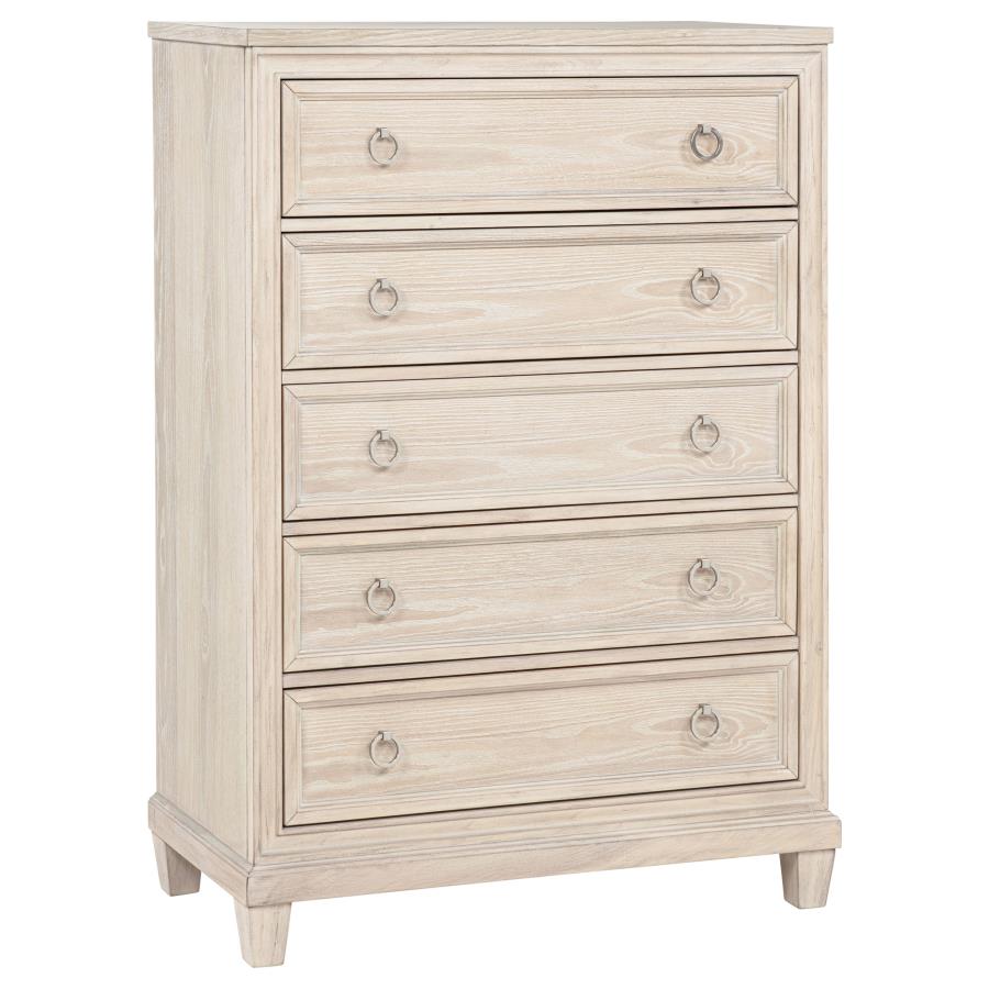 Pembroke 5-piece Queen Bedroom Set Washed Oak view 11