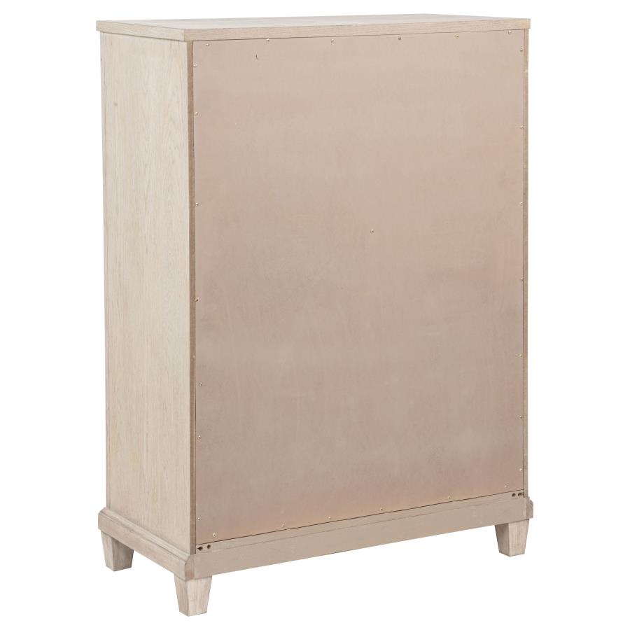 Pembroke 5-piece Queen Bedroom Set Washed Oak view 12