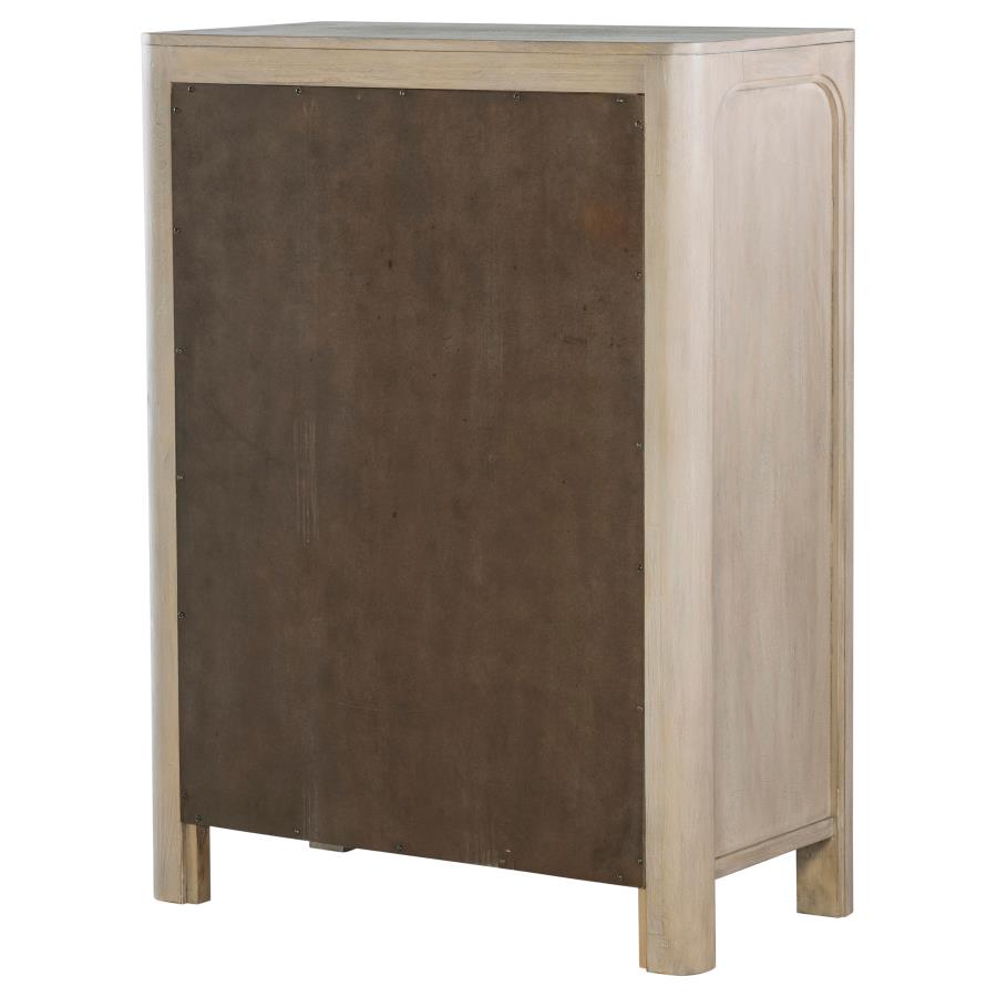 Solano 5-drawer Bedroom Chest of Drawers Weathered Mango view 8