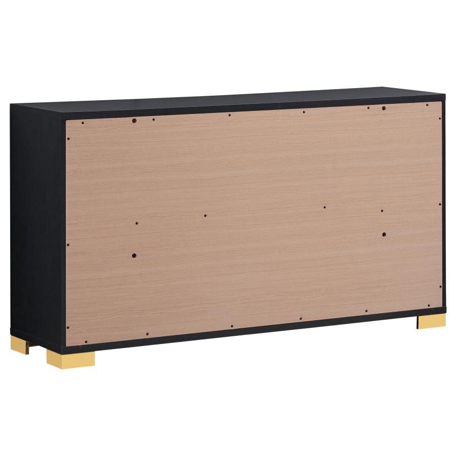 Marceline 4-piece Full Bedroom Set Black view 8