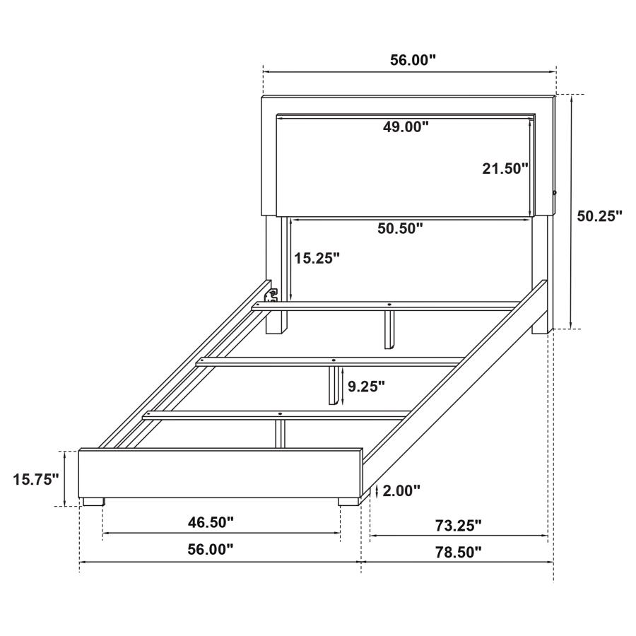 Marceline 4-piece Full Bedroom Set White view 17