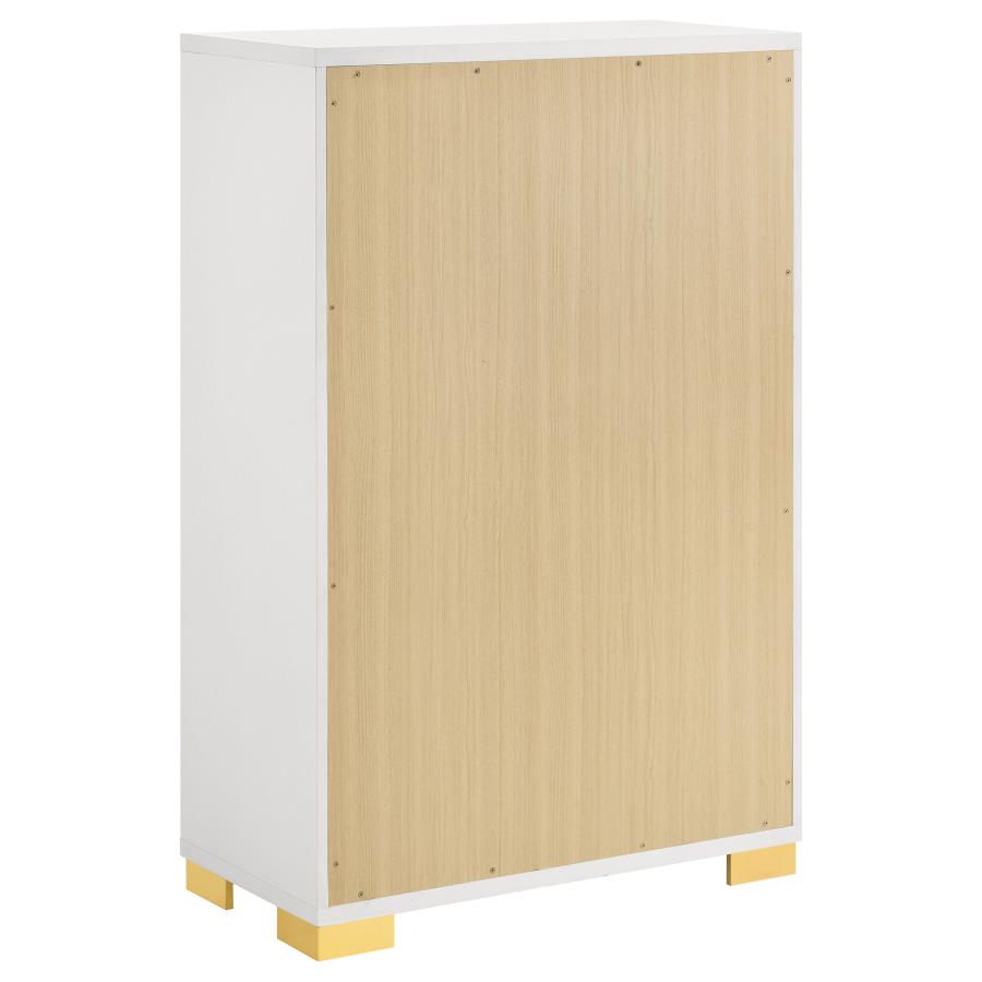 Marceline 5-piece Full Bedroom Set White view 12