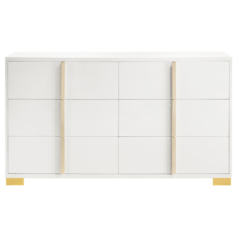 Marceline 4-piece Queen Bedroom Set White view 9