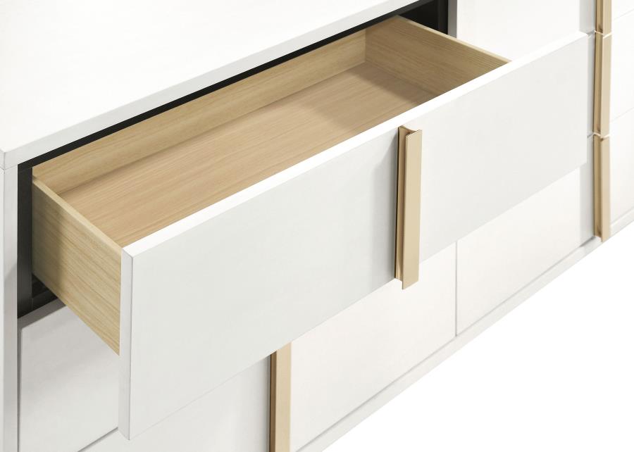 Marceline 4-piece Twin Bedroom Set White view 14