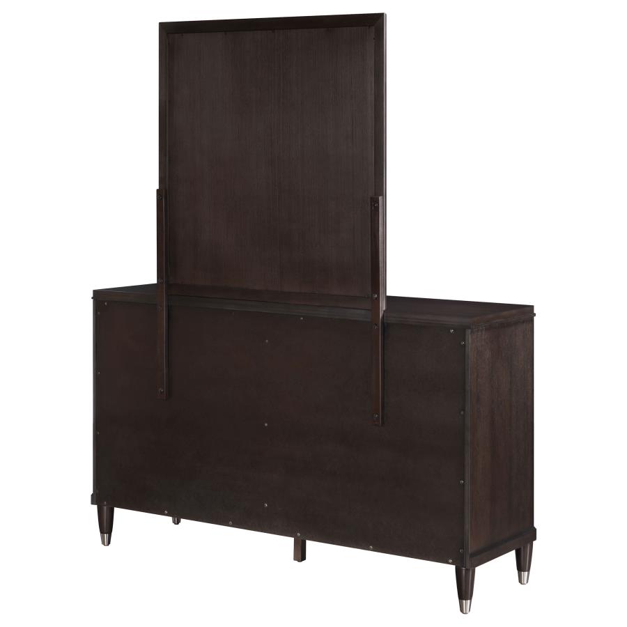 Emberlyn 6-drawer Dresser with Mirror Brown view 8