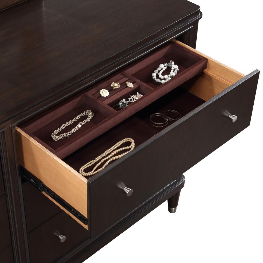 Emberlyn 6-drawer Dresser Brown view 10
