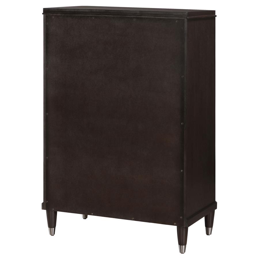 Emberlyn 5-drawer Bedroom Chest Brown view 8