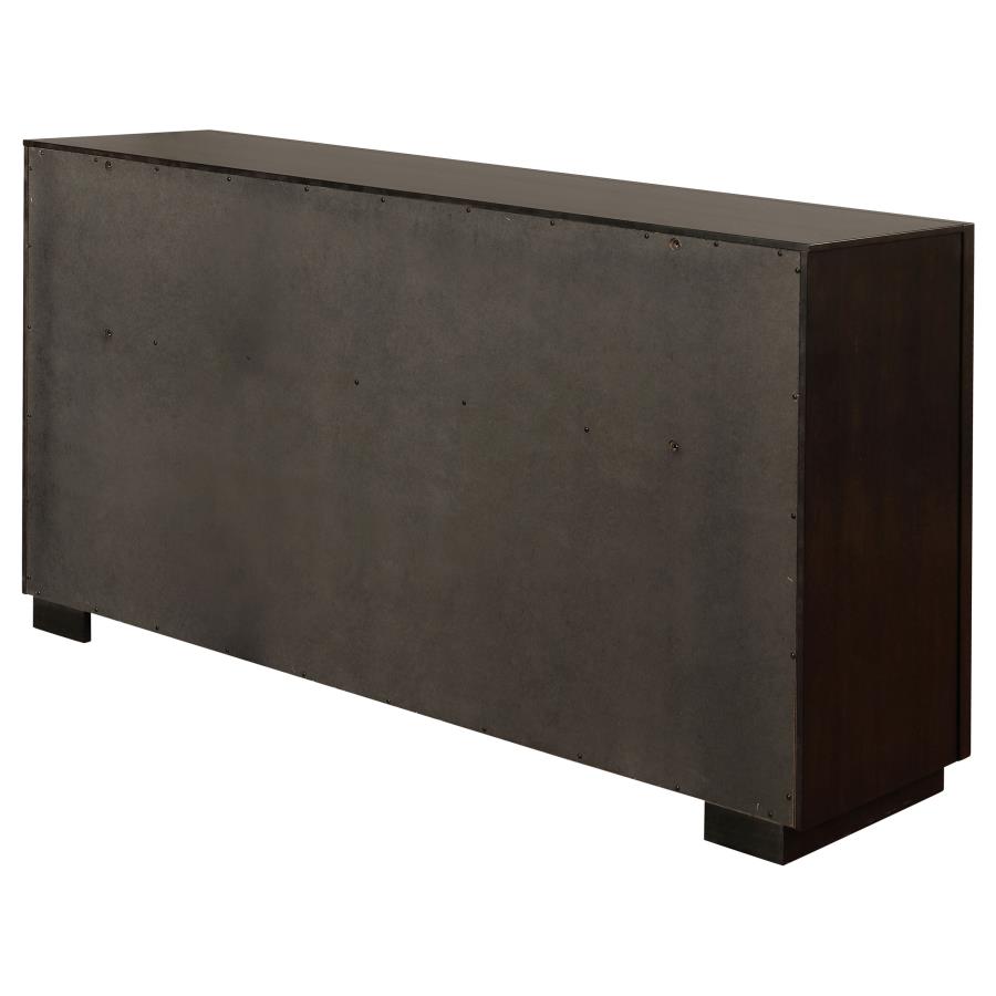 Durango 8-drawer Dresser Smoked Peppercorn view 8