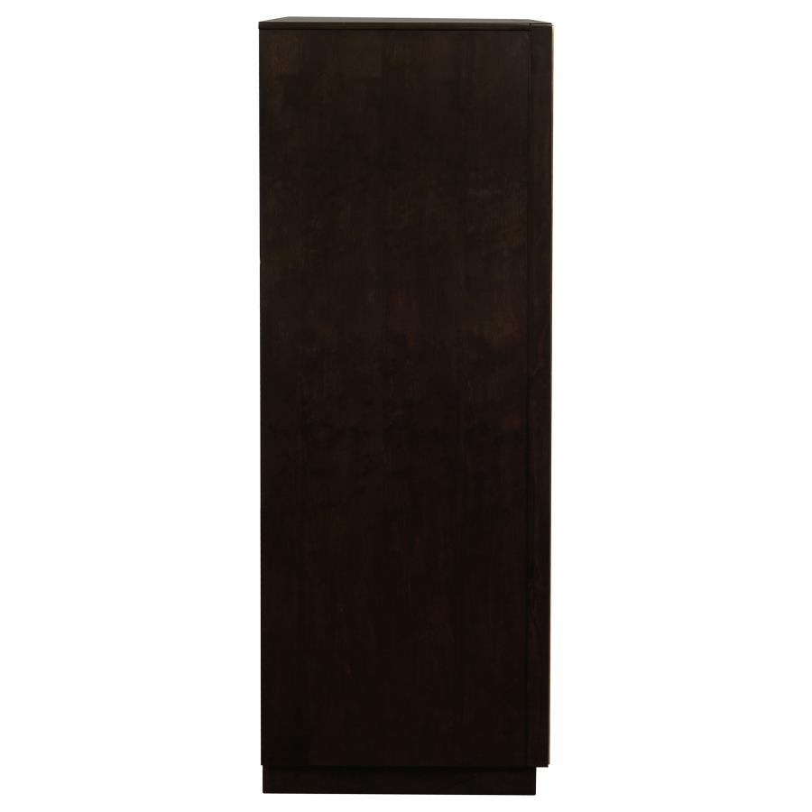 Durango 5-drawer Bedroom Chest Smoked Peppercorn view 9