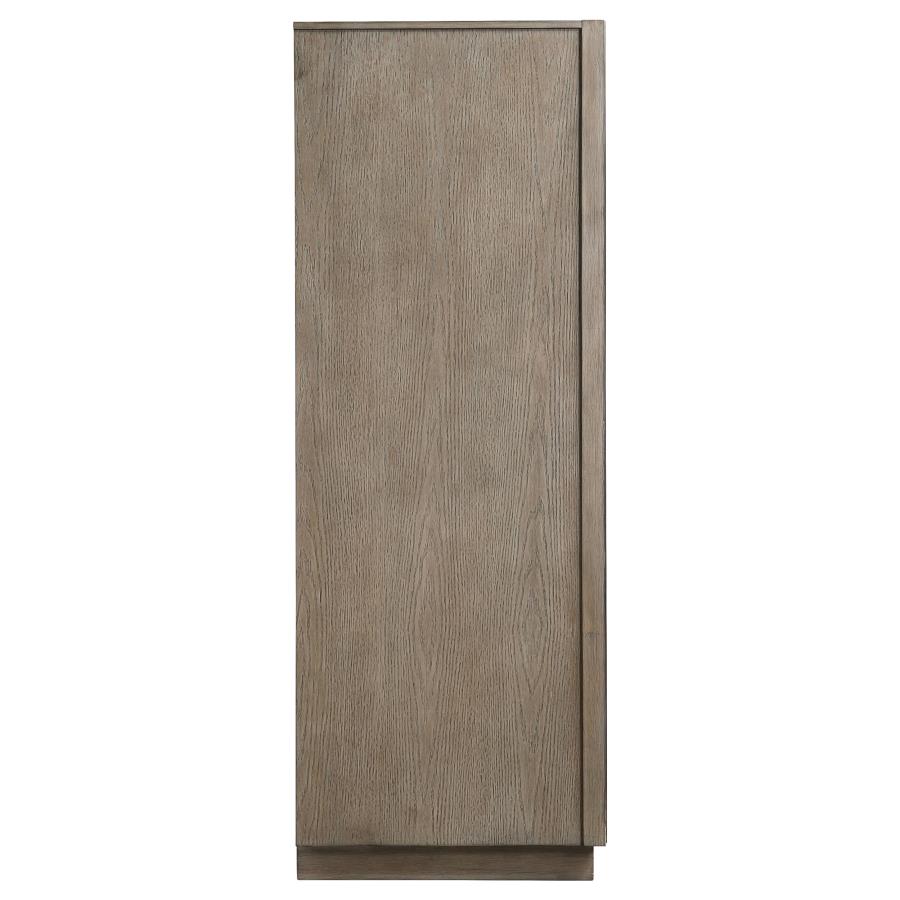 Durango 5-drawer Bedroom Chest Taupe Oak view 9