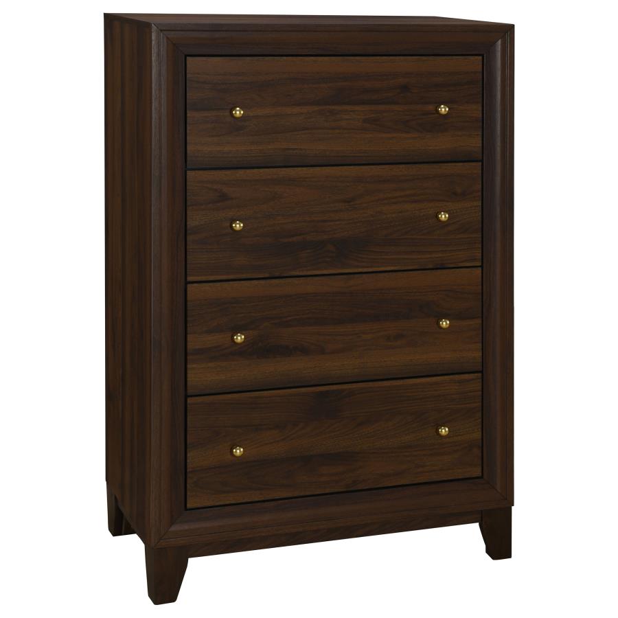 Welsley 5-piece Eastern King Bedroom Set Walnut view 10