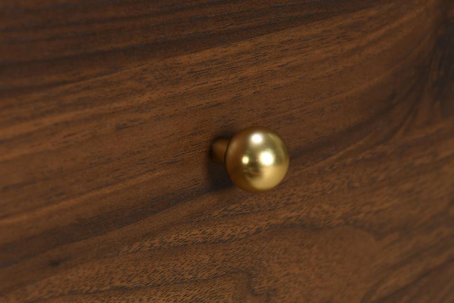 Welsley 6-drawer Dresser Cabinet Walnut view 11