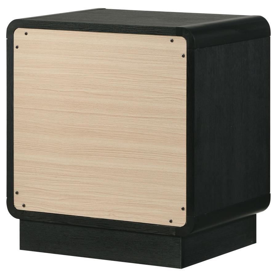 Cavelle 2-drawer Nightstand Bedside Table Black view 8