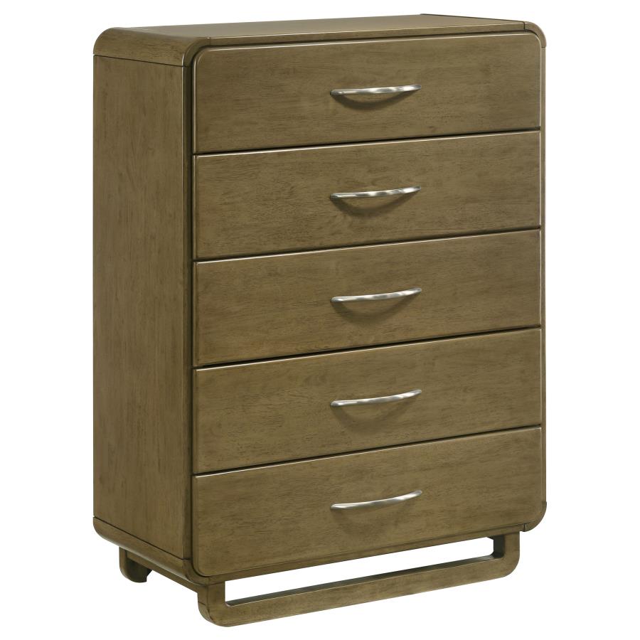 Amsbury 5-piece Queen Bedroom Set Nutmeg view 11
