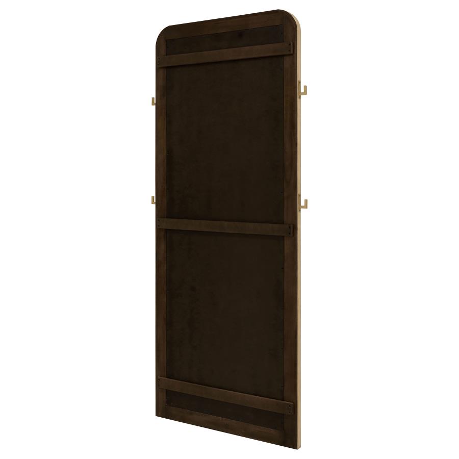Arini Cane Weave Full Length Standing Floor Mirror Sand Wash view 8
