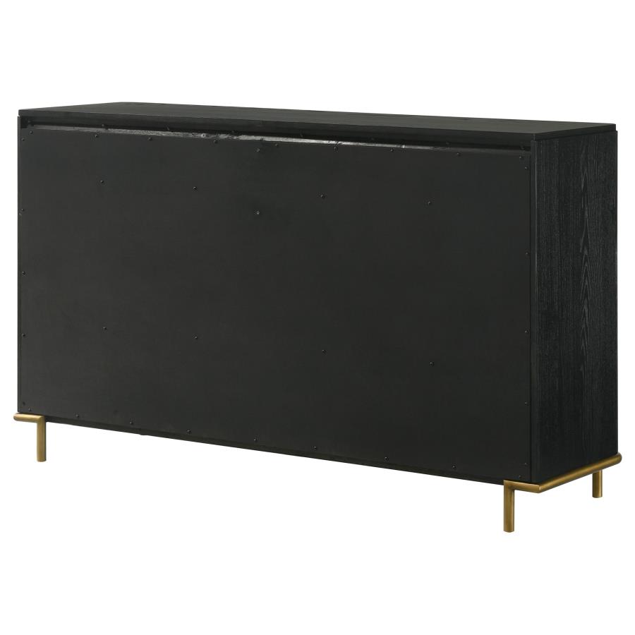 Arini 8-drawer Dresser Black view 8