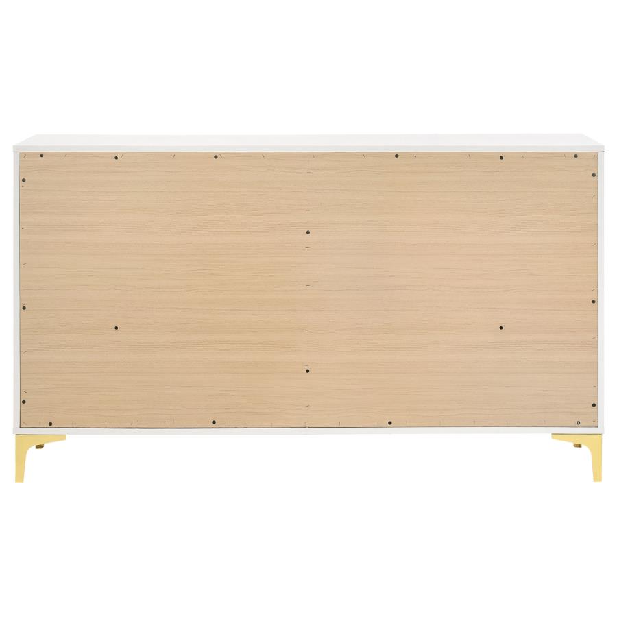 Kendall 4-piece Eastern King Bedroom Set White view 8