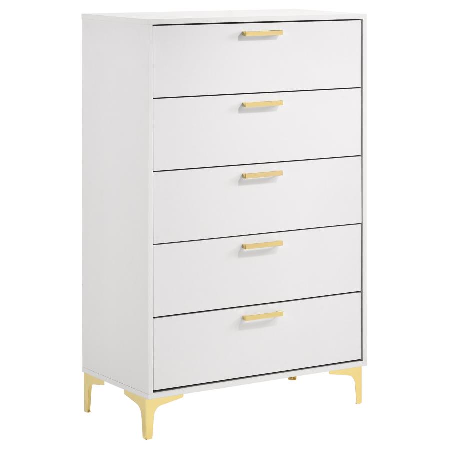 Kendall 5-piece Queen Bedroom Set White view 11