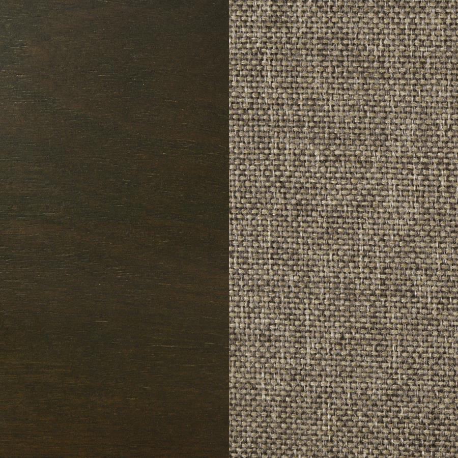 Wilkes 51-inch Upholstered Full Bed Dark Cocoa view 10