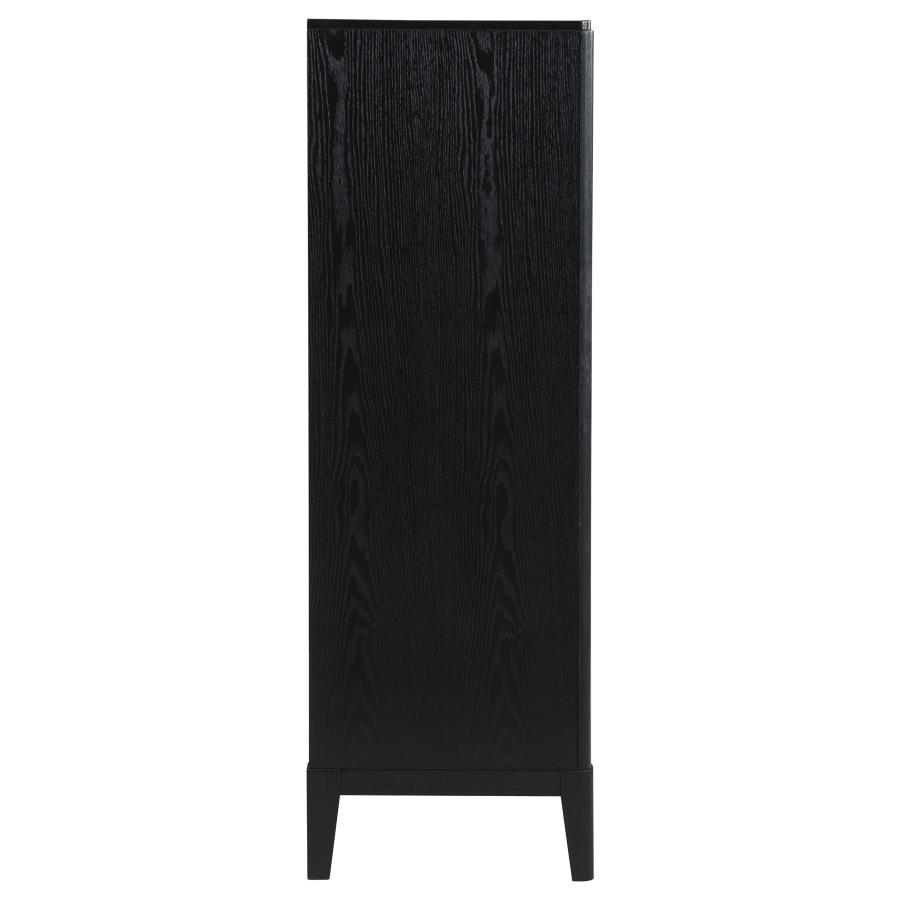 Brookmead 5-drawer Bedroom Chest Black view 9