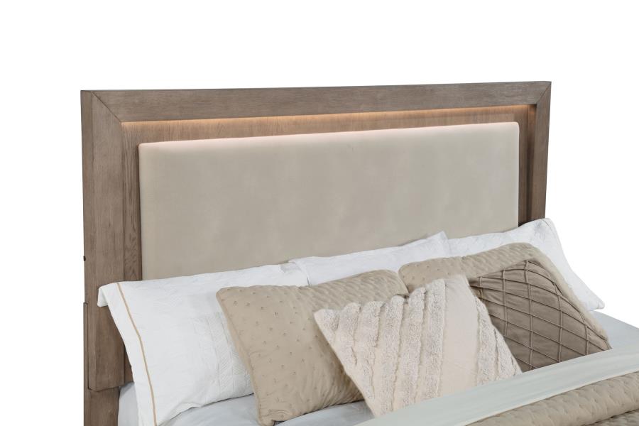 Kenora 4-piece Queen Bedroom Set Barley Brown view 11
