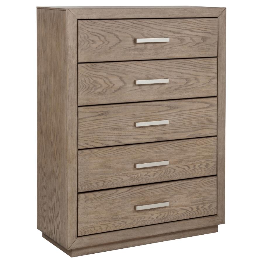 Kenora 5-piece Queen Bedroom Set Barley Brown view 11