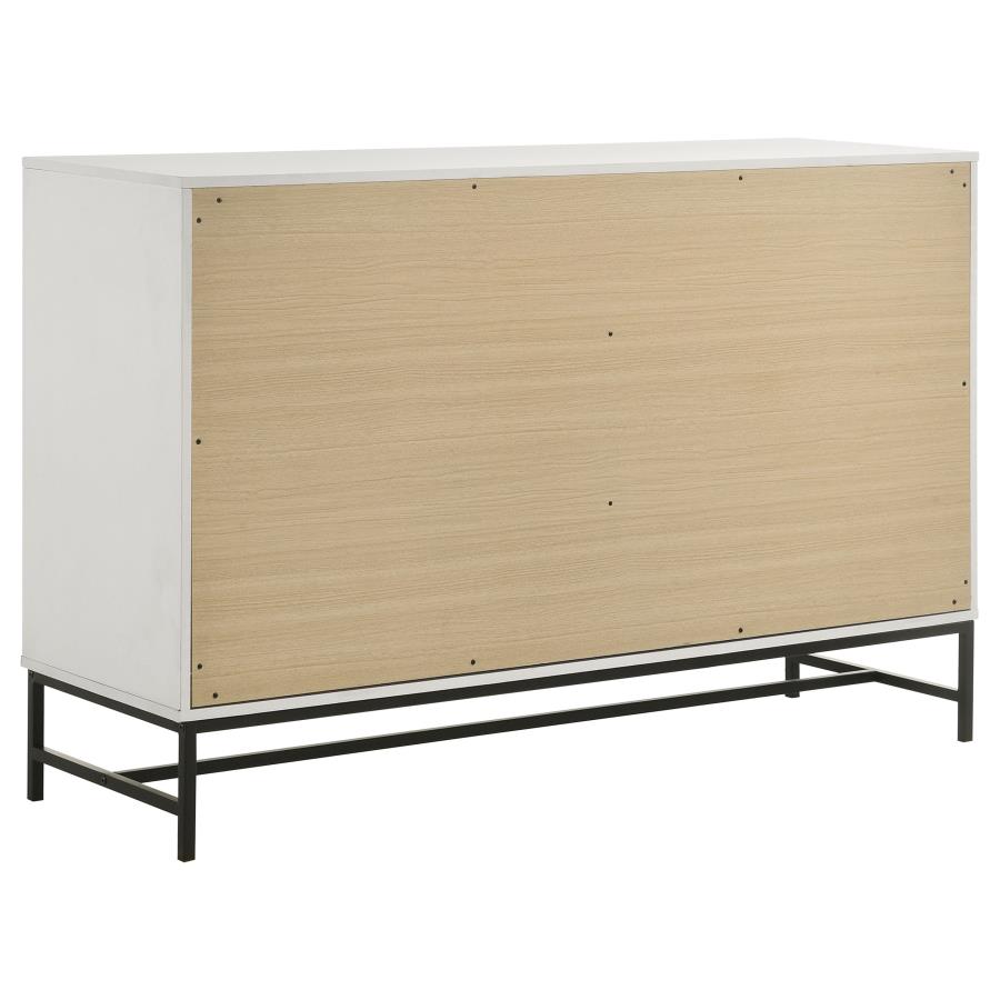 Sonora 4-piece Eastern King Bedroom Set White view 8