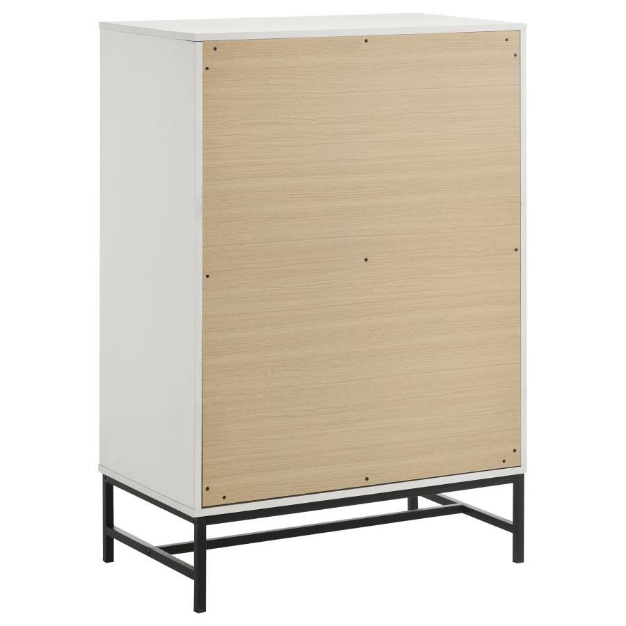 Sonora 5-piece Eastern King Bedroom Set White view 12