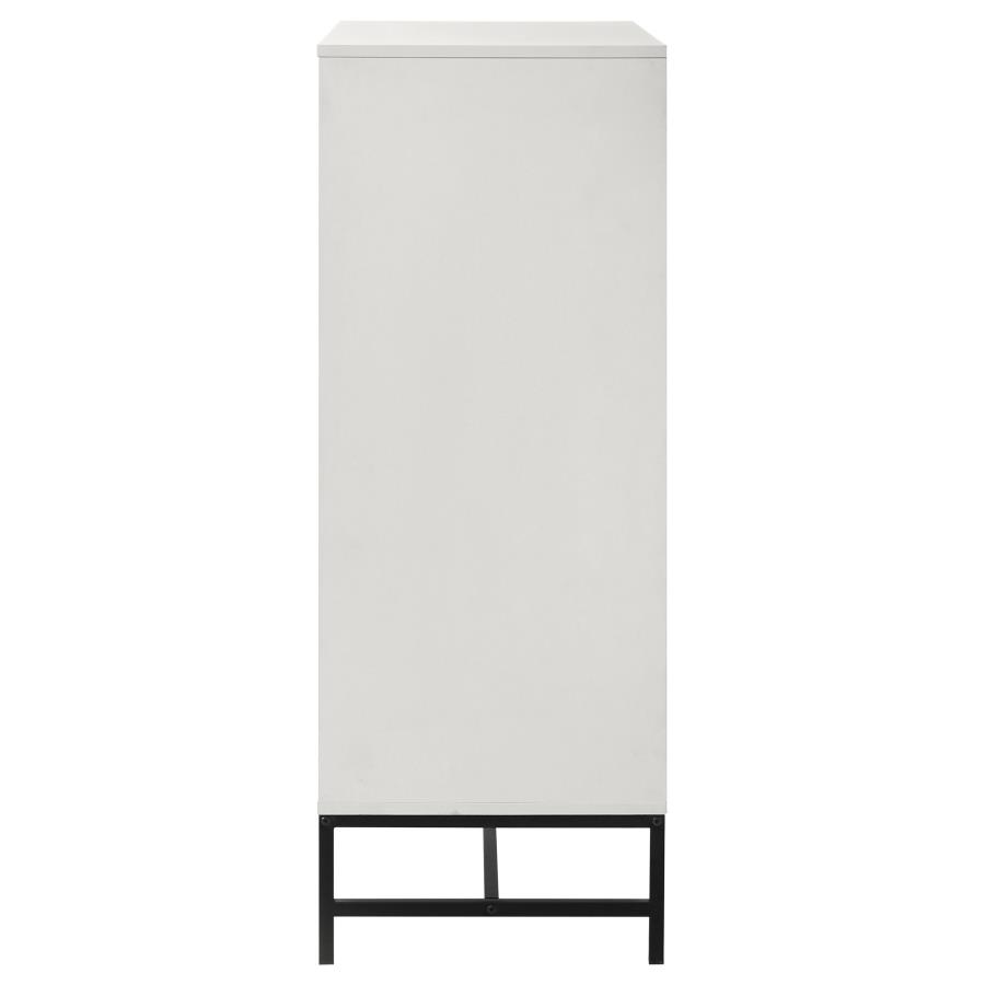 Sonora 4-drawer Bedroom Chest White view 9