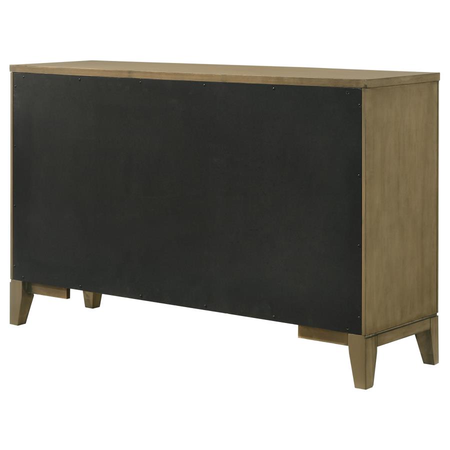Granada 8-drawer Dresser Cabinet Natural Pine view 8