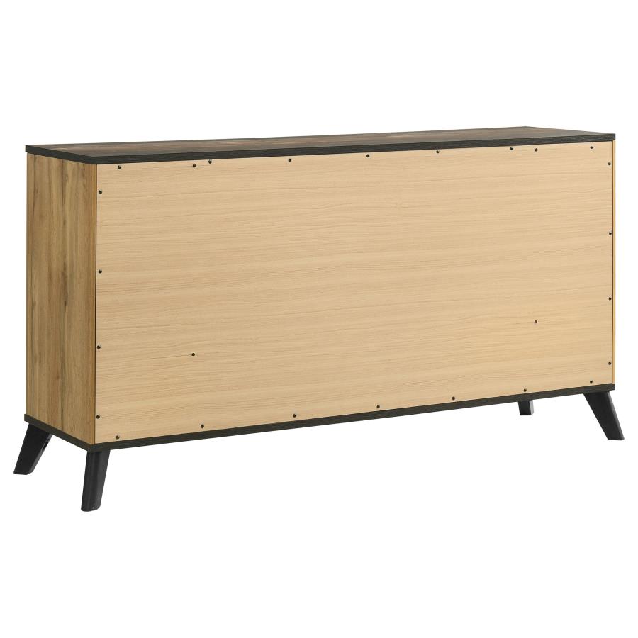 Kaywood 4-piece Queen Bedroom Set Natural Pine view 8