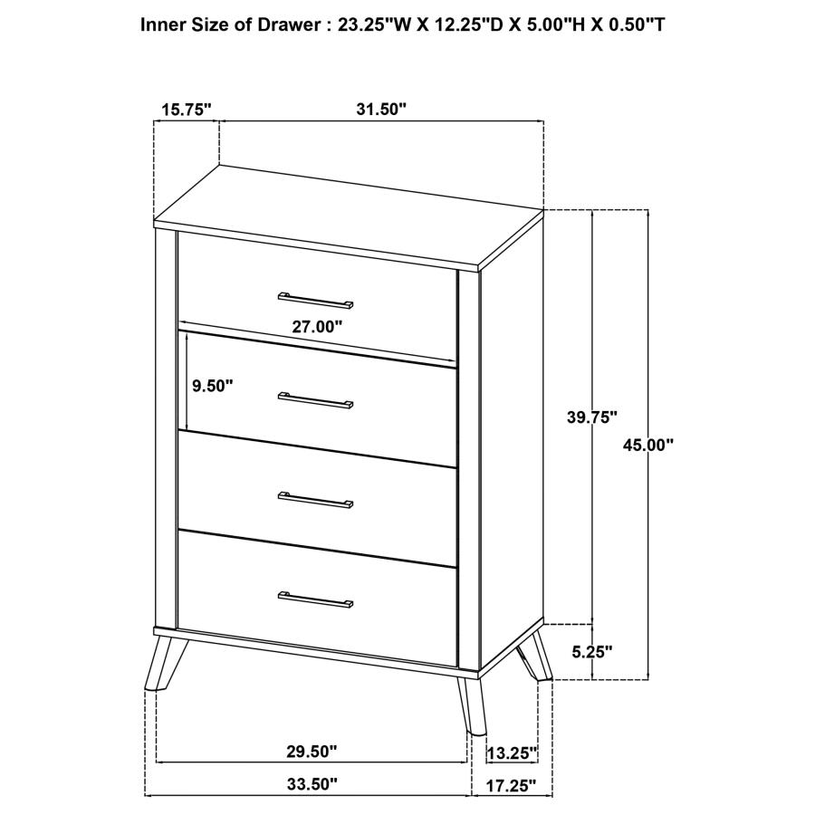 Kaywood 5-piece Queen Bedroom Set Natural Pine view 20