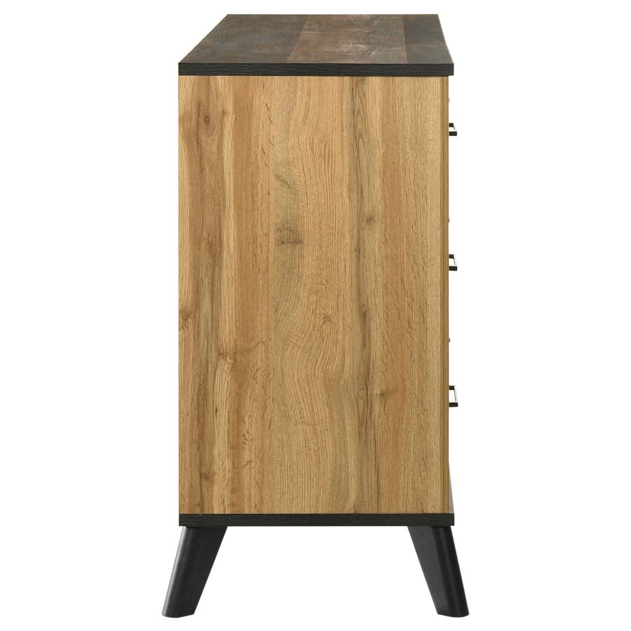 Kaywood 6-drawer Dresser Cabinet Natural Pine view 9