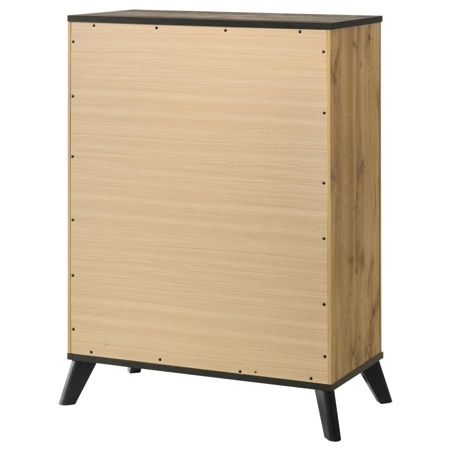 Kaywood 4-drawer Bedroom Chest of Drawers Natural Pine view 8