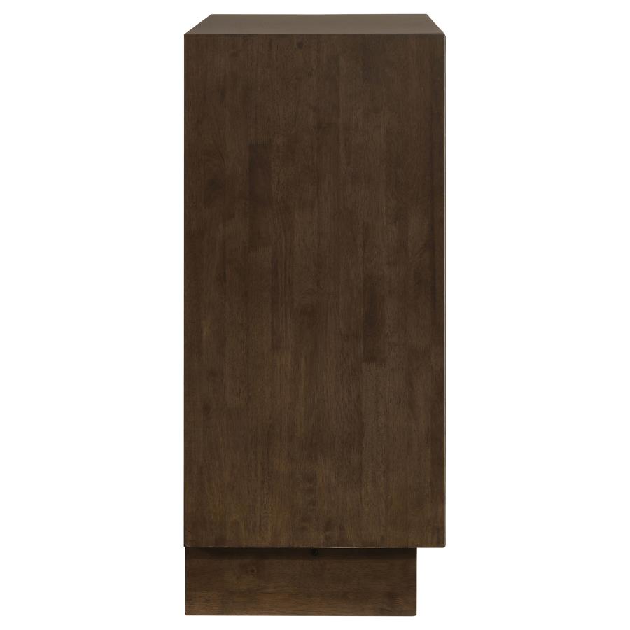 Glenwood 4-drawer Chest of Drawers Warm Brown view 9
