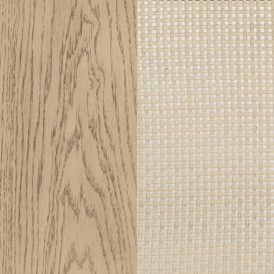 Kailani 9-drawer Dresser Cabinet Beige Oak view 8