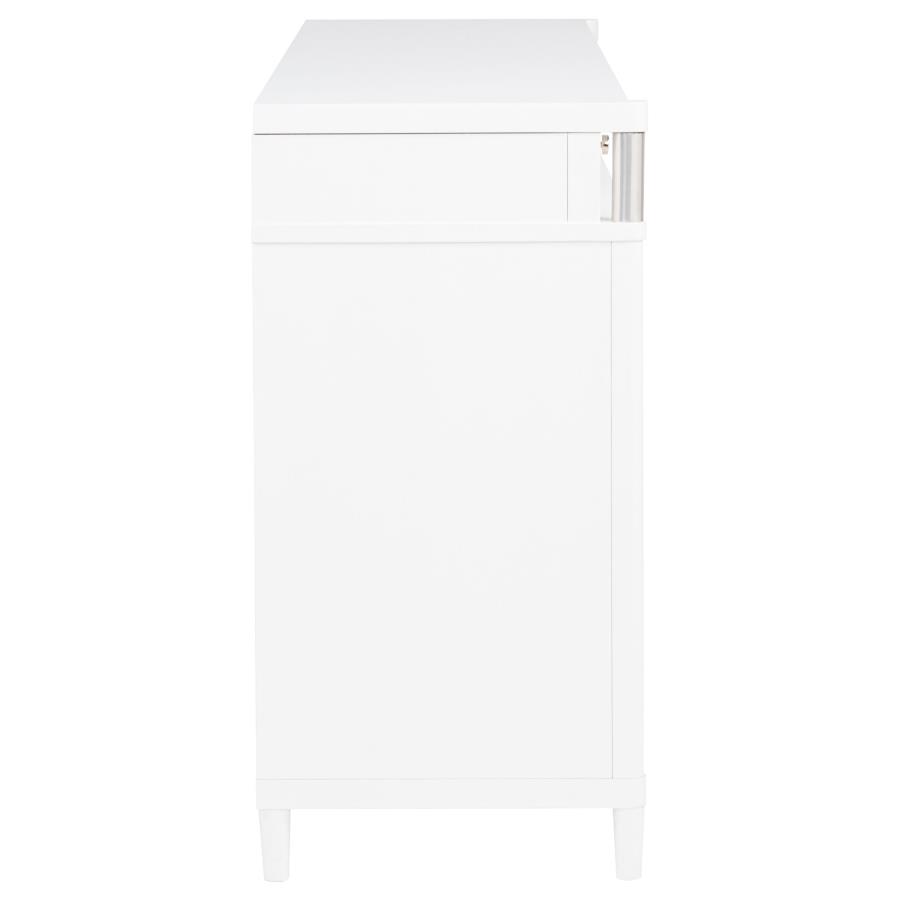 Gracemont 8-drawer Bedroom Dresser Cabinet White view 9