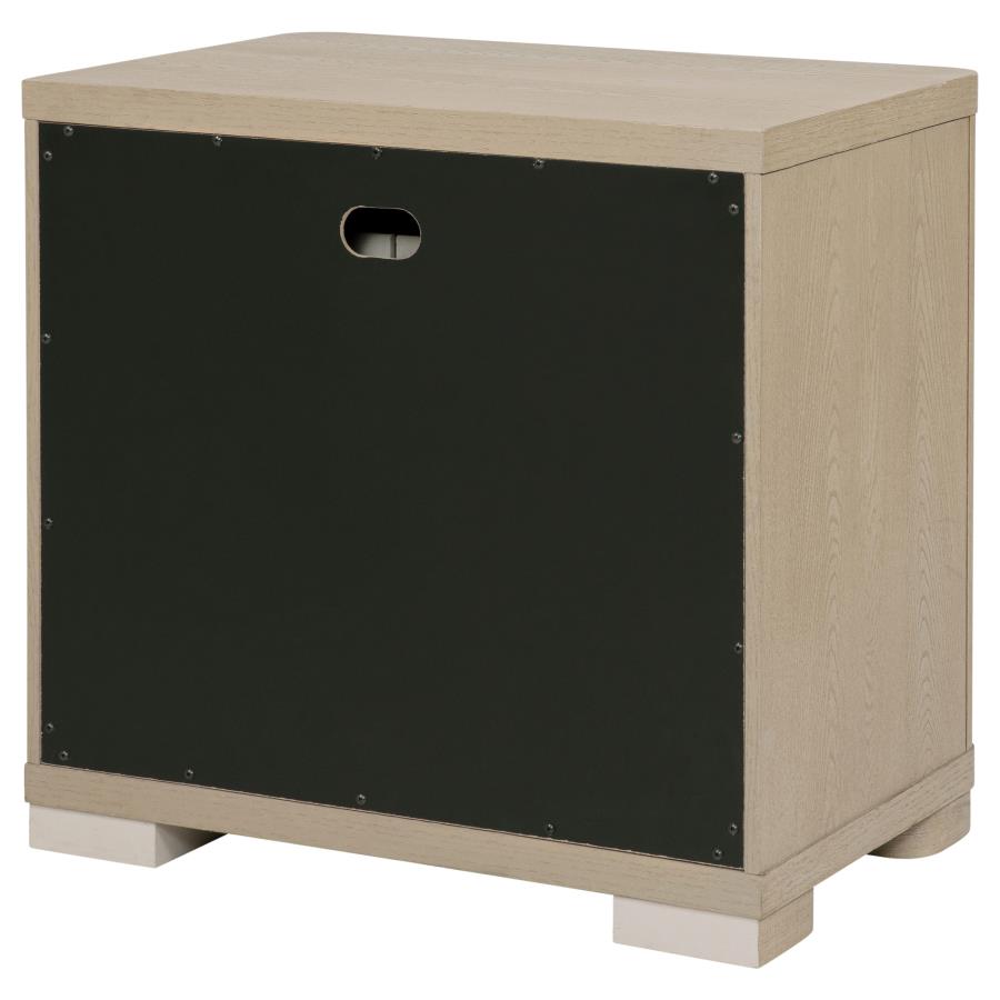 Ladera 2-drawer Nightstand Bedside Table Light Elm view 8