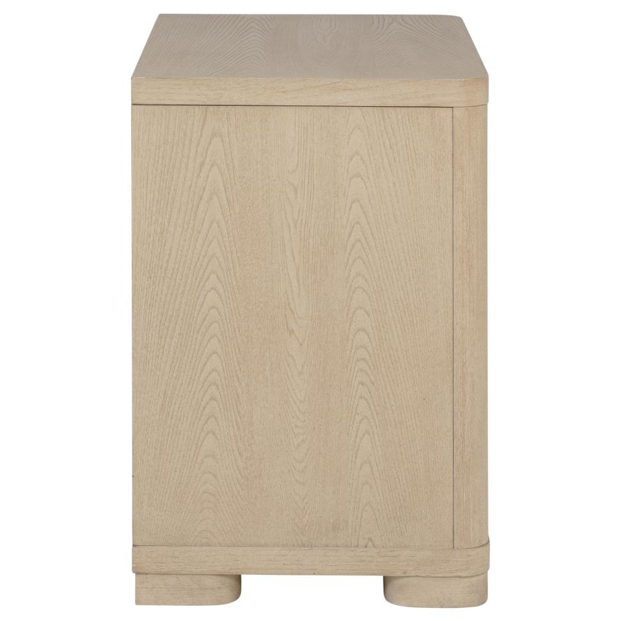 Ladera 2-drawer Nightstand Bedside Table Light Elm view 9