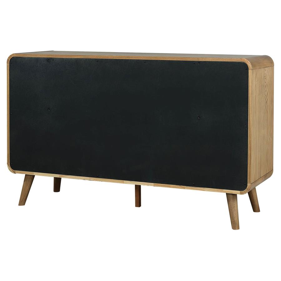 Robyn 6-drawer Bedroom Dresser Light Ash view 8