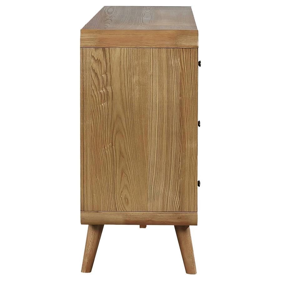 Robyn 6-drawer Bedroom Dresser Light Ash view 9